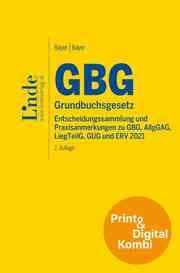 Cover von GBG - Grundbuchsgesetz