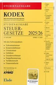 Cover von KODEX Studienausgabe Steuergesetze 2025/26