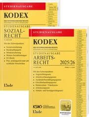 Cover von KODEX-Paket Studienausgabe Arbeits- und Sozialrecht 2025/26