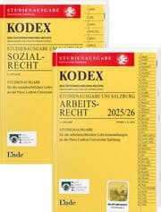 Cover von KODEX-Paket Studienausgabe Arbeits- und Sozialrecht Salzburg 2025/26