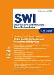 Cover von SWI-Spezial Global Mobility im Steuer- und Sozialversicherungsrecht