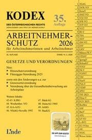 Cover von KODEX Arbeitnehmerschutz 2026