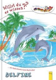 Cover von Ein Sach-Comic-Lese-Buch über Delfine