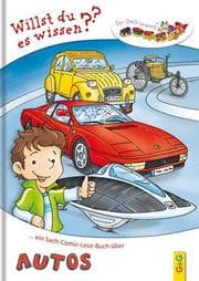 Cover von Ein Sach-Comic-Lese-Buch über Autos