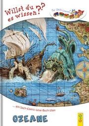 Cover von Ein Sach-Comic-Lese-Buch über Ozeane