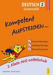 Cover von Kompetent Aufsteigen Deutsch - Grammatik 2