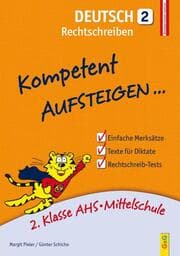 Cover von Kompetent Aufsteigen Deutsch 2 - Rechtschreiben