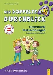 Cover von Der doppelte Durchblick 4 - Grammatik, Textrechnungen