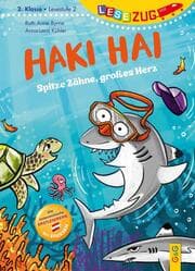 Cover von LESEZUG/2. Klasse - Lesestufe 2: Haki Hai - spitze Zähne, großes Herz