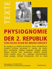 Cover von Physiognomie der 2. Republik