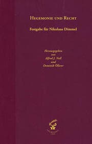 Cover von Hegemonie und Recht