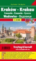 Cover von Krakau - Wadowice, City Pocket , Stadtplan 1:10.000