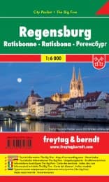 Cover von Regensburg, Stadtplan 1:6.000, City Pocket + The Big Five