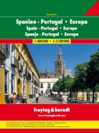 Cover von Spanien Superatlas 1:400000 - 1:3500000