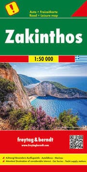 Cover von Zakinthos, Autokarte 1:50.000