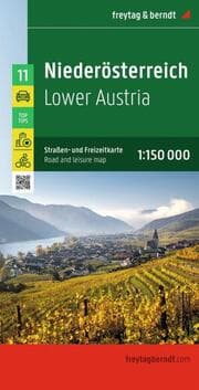Cover von freytag & berndt Straßenkarte Niederösterreich 1:150.000