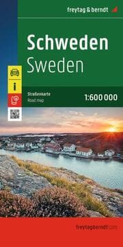 Cover von freytag & berndt Straßenkarte Schweden 1:600.000