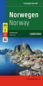 Cover von freytag & berndt Straßenkarte Norwegen 1:600.000