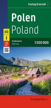 Cover von freytag & berndt Straßenkarte Polen 1:500.000