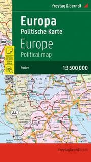 Cover von freytag & berndt Poster Europa politisch 1:3,5 Mio.
