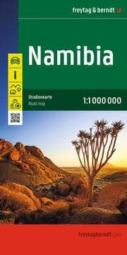Cover von freytag & berndt Straßenkarte Namibia 1:1 Mio.