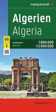 Cover von freytag & berndt Straßenkarte Algerien 1:800.000/1:2 Mio.