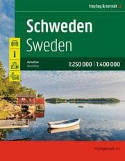 Cover von freytag & berndt Autoatlas Schweden. 1:250.000