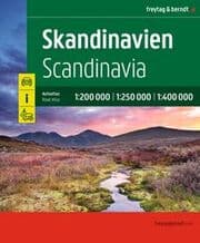 Cover von freytag & berndt Autoatlas Skandinavien 1:200.000