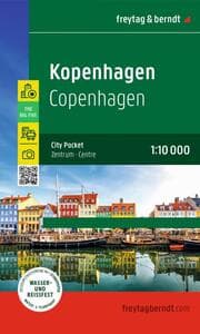 Cover von freytag & berndt Innenstadtplan Kopenhagen 1:10.000