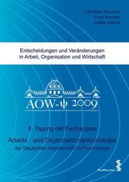 Cover von Entscheidungen und Veränderungen in Arbeit, Organisation und Wirtschaft