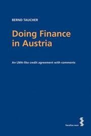 Cover von Doing Finance in Austria