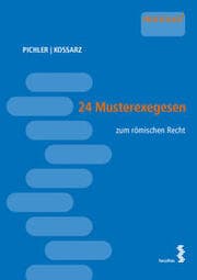 Cover von 24 Musterexegesen zum römischen Recht