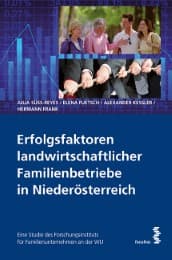Cover von Erfolgsfaktoren landwirtschaftlicher Familienbetriebe in Niederösterreich
