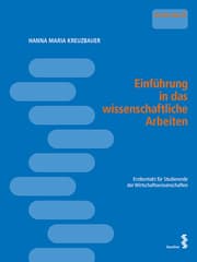 Cover von Einführung in das wissenschaftliche Arbeiten