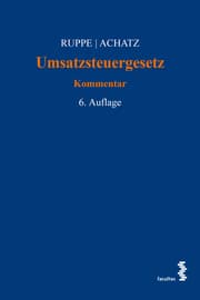 Cover von Umsatzsteuergesetz