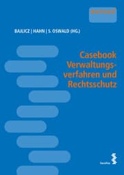 Cover von Casebook Verwaltungsverfahren und Rechtsschutz