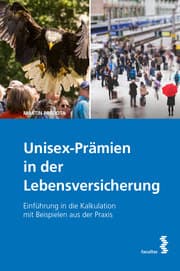 Cover von Unisex-Prämien in der Lebensversicherung