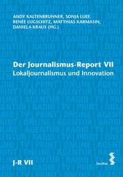 Cover von Der Journalismus-Report VII