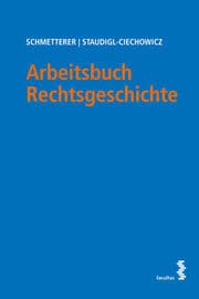 Cover von Arbeitsbuch Rechtsgeschichte