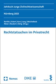 Cover von Rechtstatsachen im Privatrecht