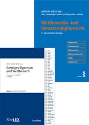 Cover von Wettbewerbs- und Immaterialgüterrecht/FlexLex Geistiges Eigentum und Wettbewerb