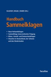 Cover von Handbuch Sammelklagen