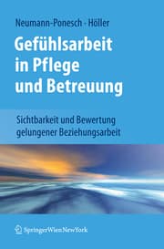 Cover von Gefühlsarbeit in Pflege und Betreuung