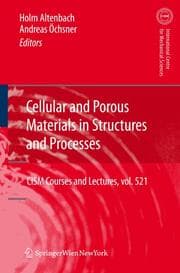 Cover von Cellular and Porous Materials in Structures and Processes