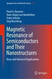 Cover von Magnetic Resonance of Semiconductors and Their Nanostructures
