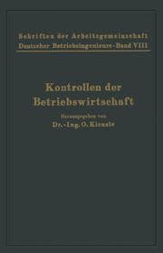 Cover von Kontrollen der Betriebswirtschaft