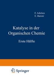 Cover von Katalyse in der Organischen Chemie