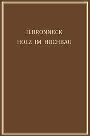 Cover von Holz im Hochbau