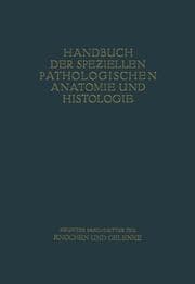Cover von Knochen und Gelenke