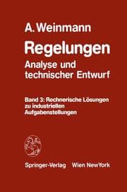Cover von Regelungen Analyse und technischer Entwurf